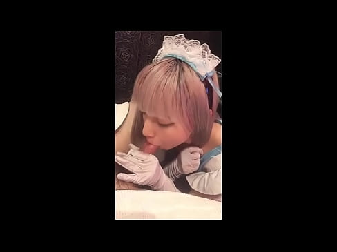 ❤️ Japanese Idol [mayuka], franskur vinnukonubúningur, 1. hluti, blástur og hristur af sér með húðkrem ️ Klám á klám is.pornovore.ru ️❤
