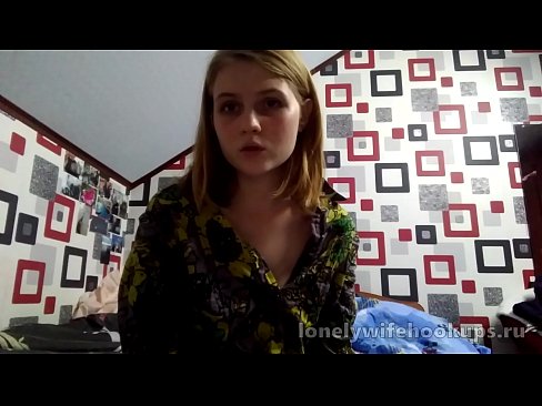 ❤️ Ungur ljóshærður nemandi frá Rússlandi hefur gaman af stærri pikkum. ️ Klám á klám is.pornovore.ru ️❤